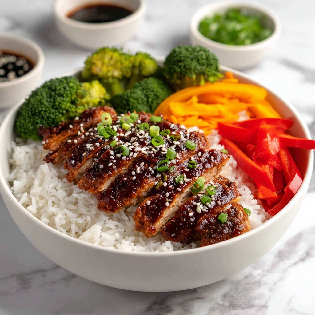 Teriyaki Chicken Bowls Recipe - Recipe Image