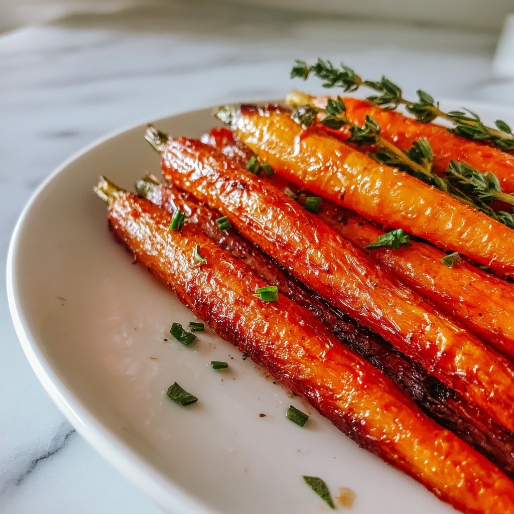 Honey Glazed Roasted Carrots Recipe - Recipe Image