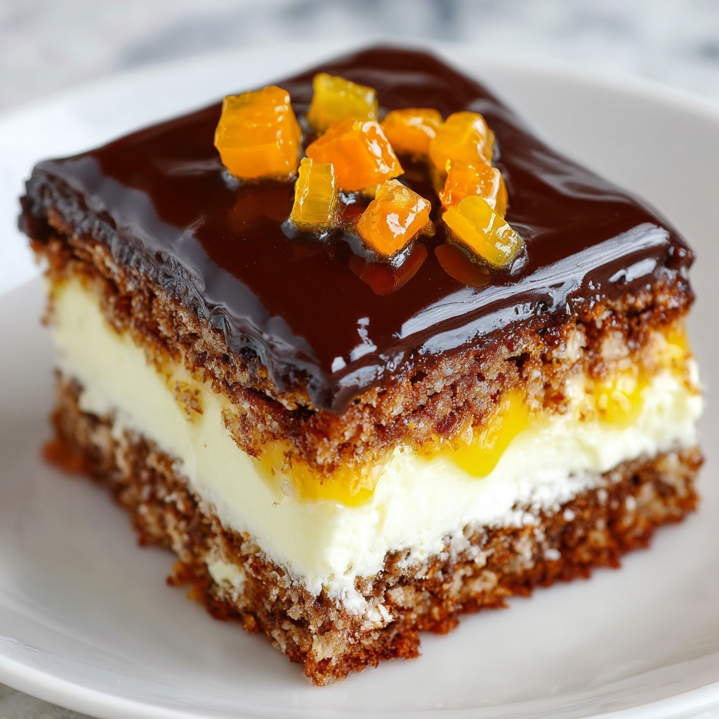 Brazilian Carrot Cake with Rich Chocolate Frosting Recipe - Recipe Image