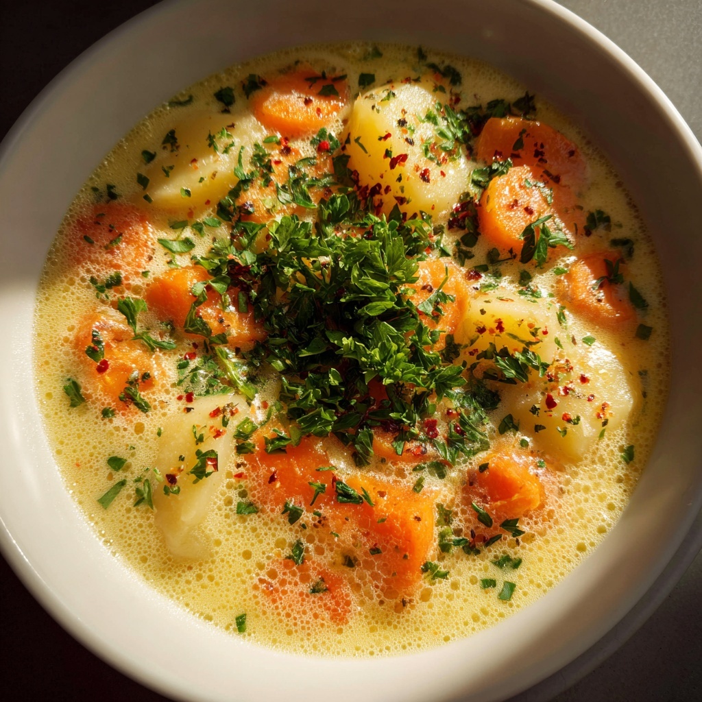 Vegan German Potato Soup: 7 Comforting Flavor Boosts Recipe - Recipe Image