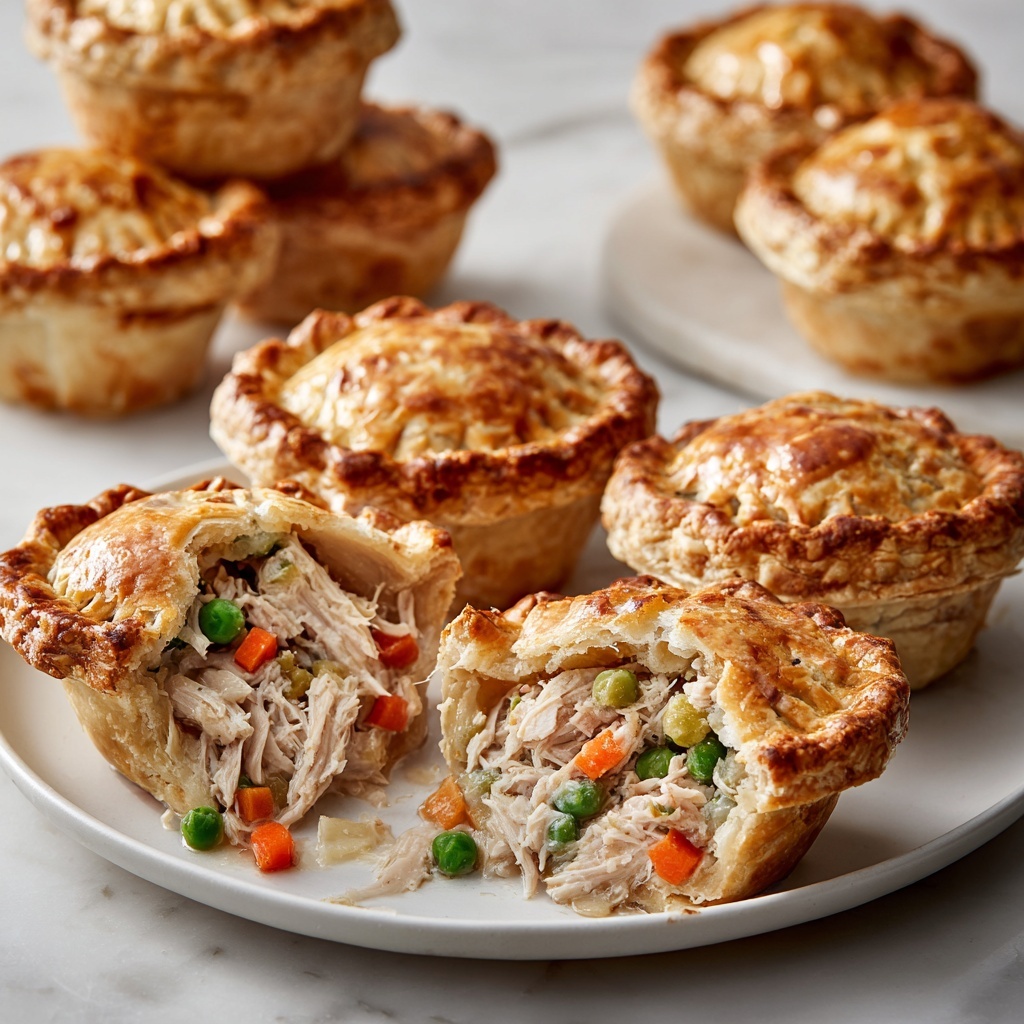 Mini Chicken Pot Pie Bites: 7 Irresistible Comfort Snacks Recipe - Recipe Image
