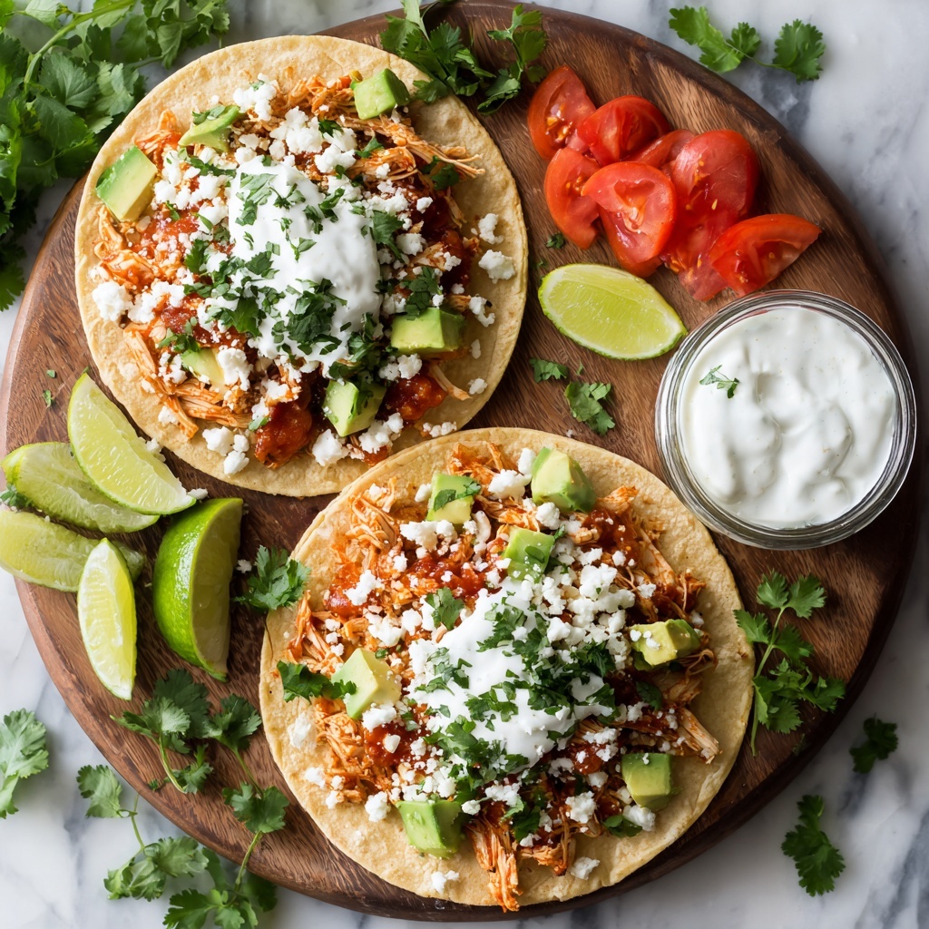 Chicken Tostadas Recipe - Recipe Image