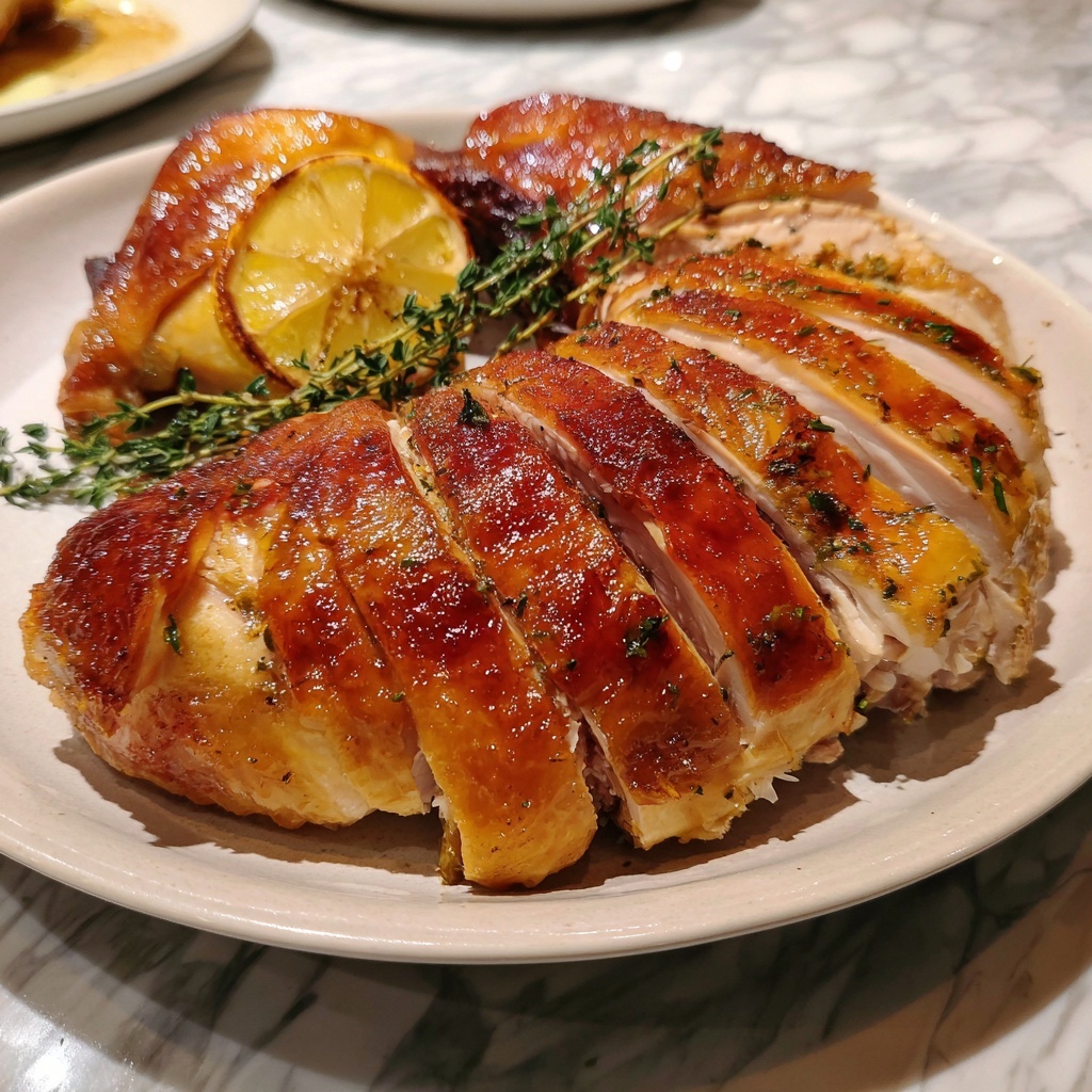 Honey Glazed Turkey Breast Recipe - Recipe Image