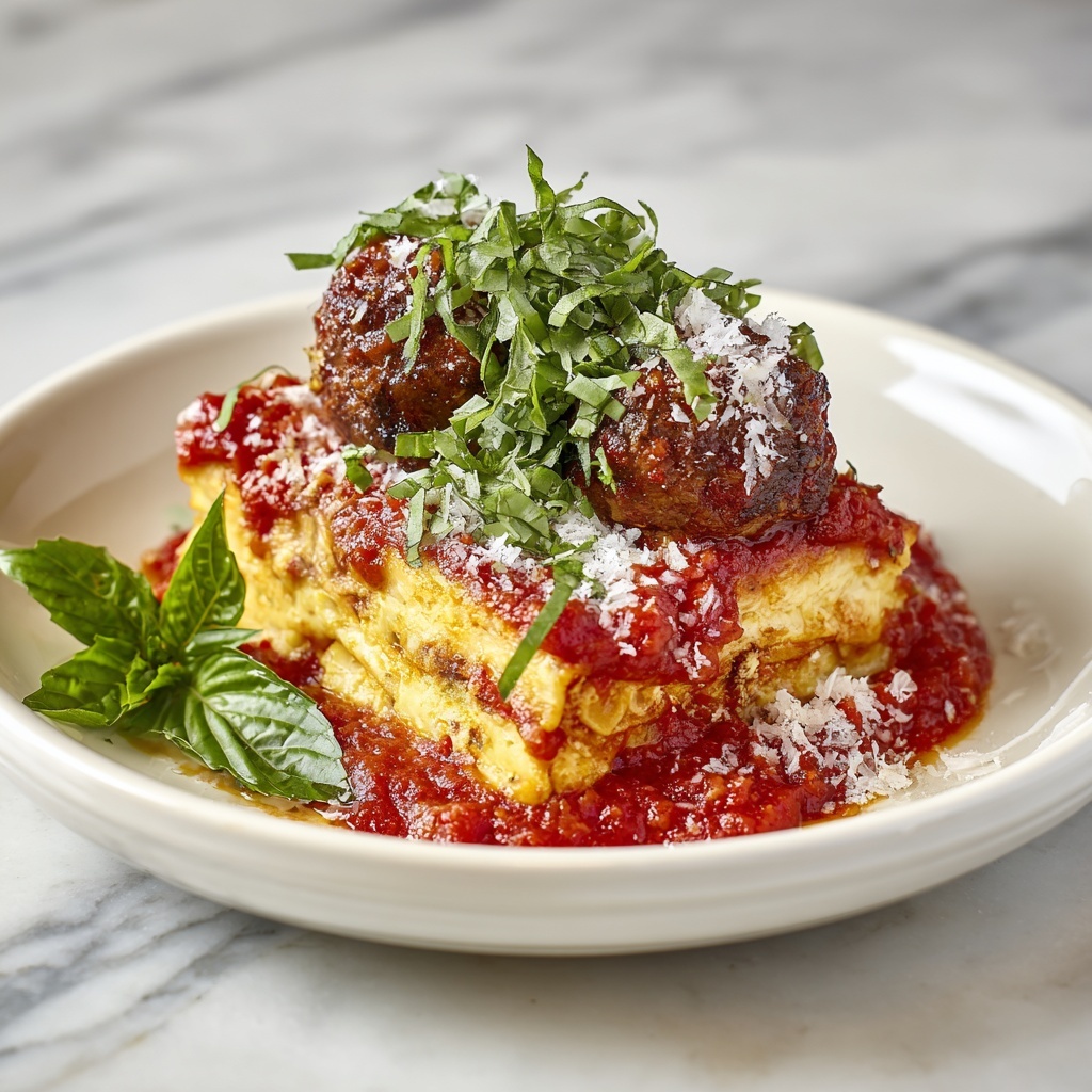 Instant Pot Dump and Go Meatball Lasagna Recipe - Recipe Image