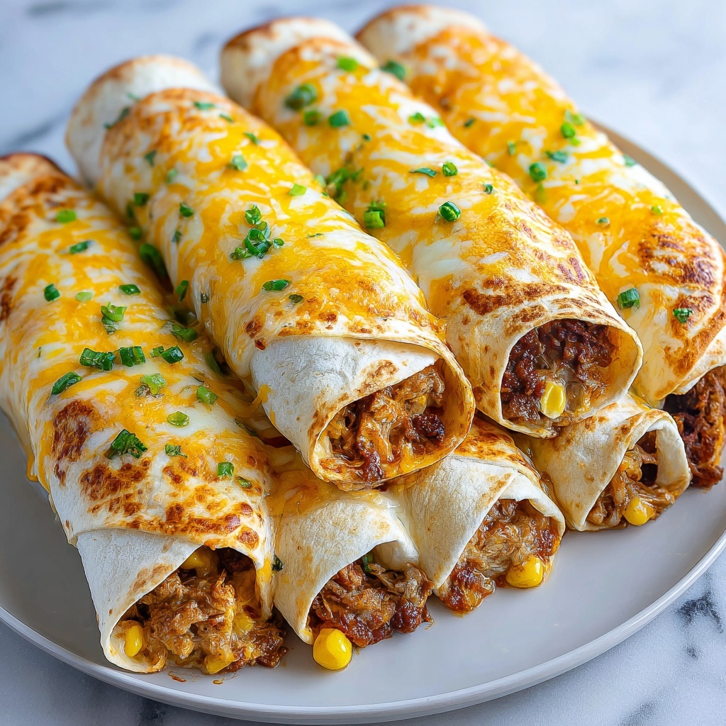 Loaded Cheesy Tacos: The Ultimate Flavorful Feast Recipe - Recipe Image