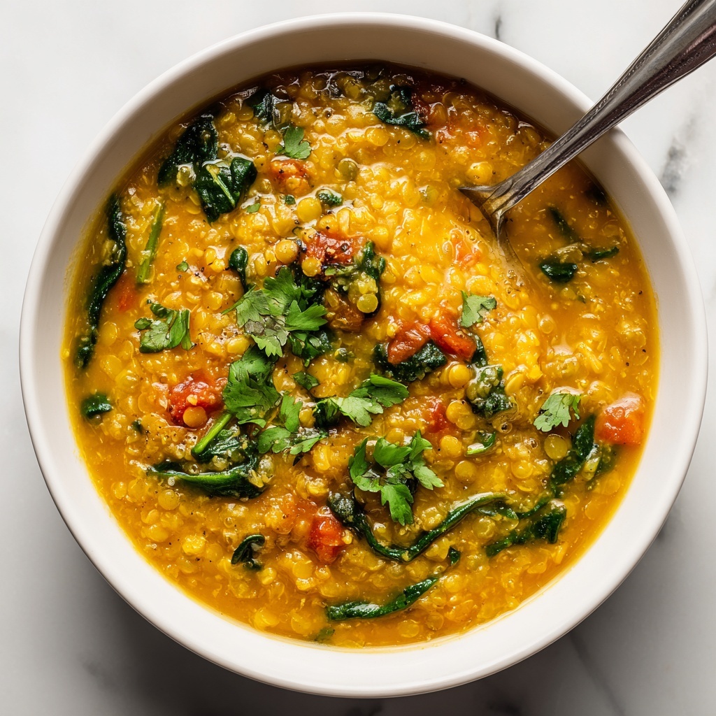 Spinach Lentil Curry: 10 Flavorful Steps to Joyful Eating Recipe - Recipe Image