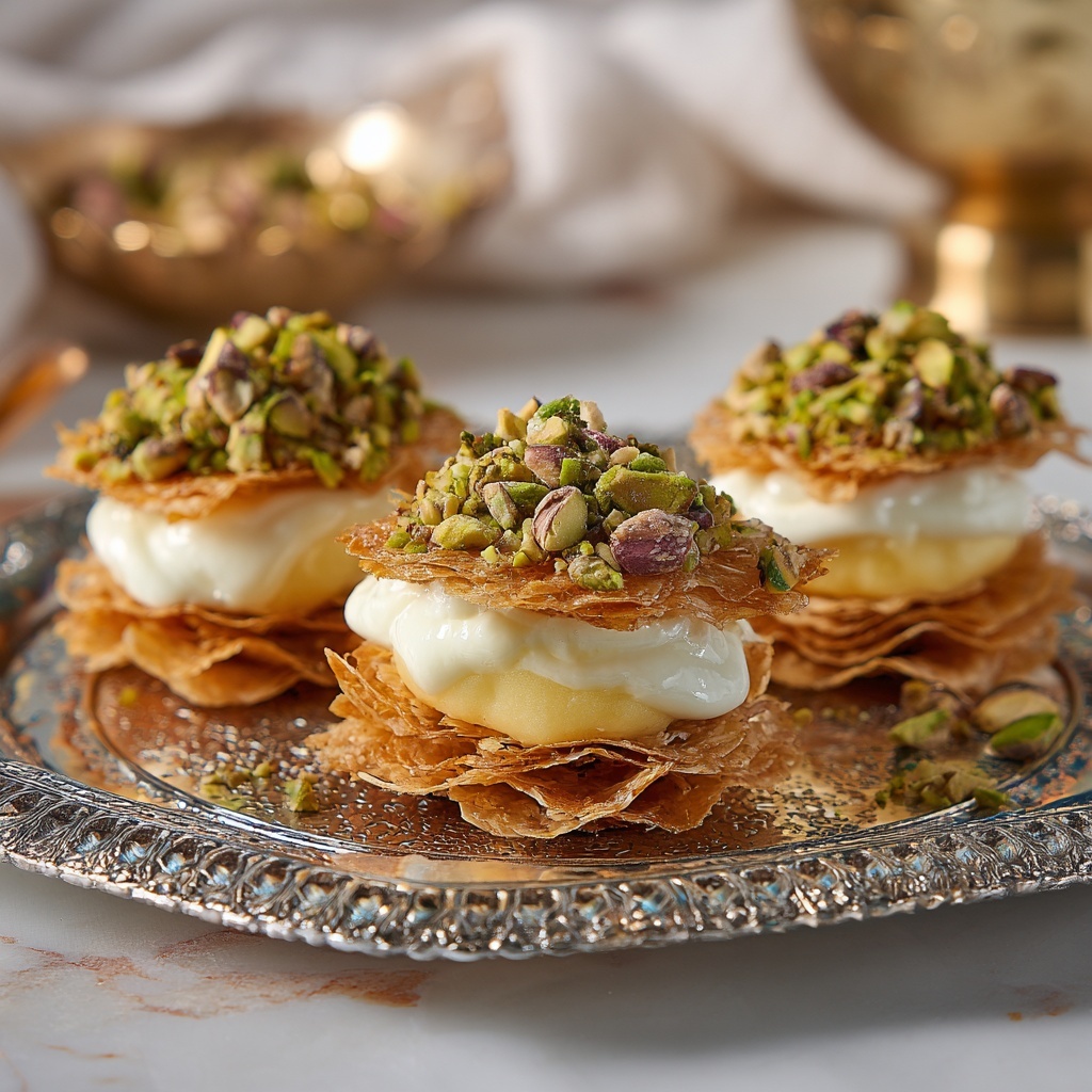 Mini Baklava Cheesecakes Recipe - Recipe Image