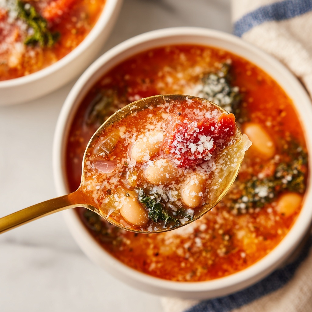 Cabbage and Cannellini Beans in Marinara Sauce Recipe - Recipe Image