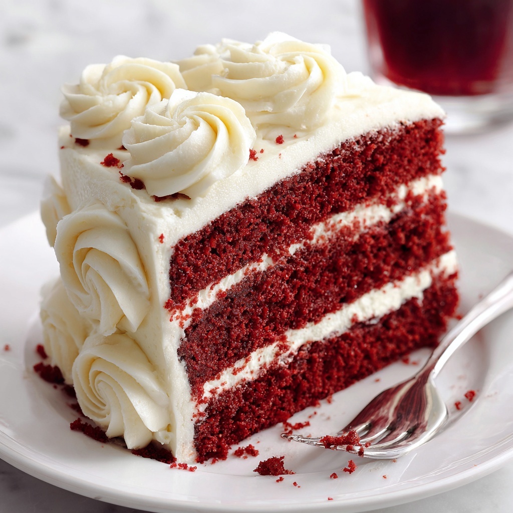 The BEST Red Velvet Cake Recipe - Recipe Image
