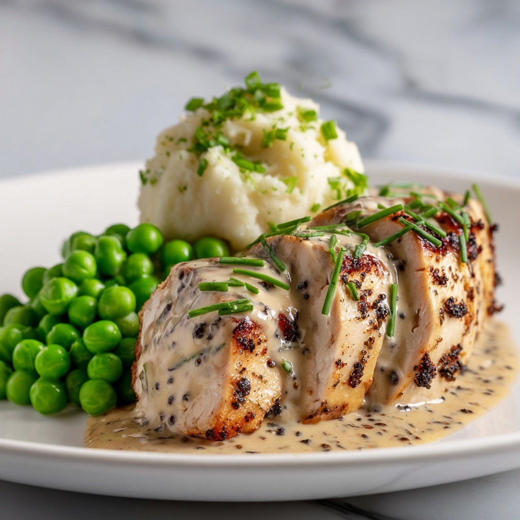 Boursin Chicken with Herb Garlic Sauce Recipe - Recipe Image