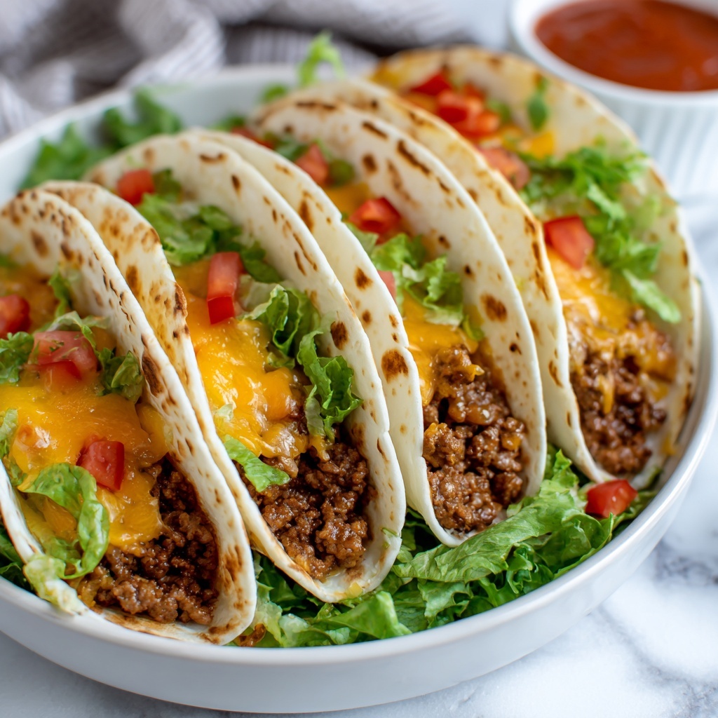 Grilled Cheeseburger Wraps Recipe - Recipe Image