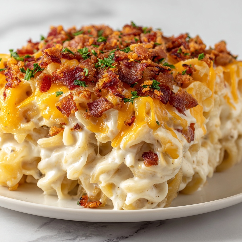 Cheesy Chicken Spaghetti Casserole Recipe - Recipe Image