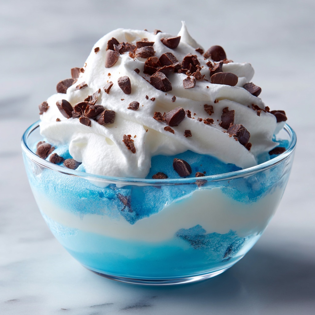 Cookie Monster Fluff: A Delicious No-Bake Dessert Recipe - Recipe Image