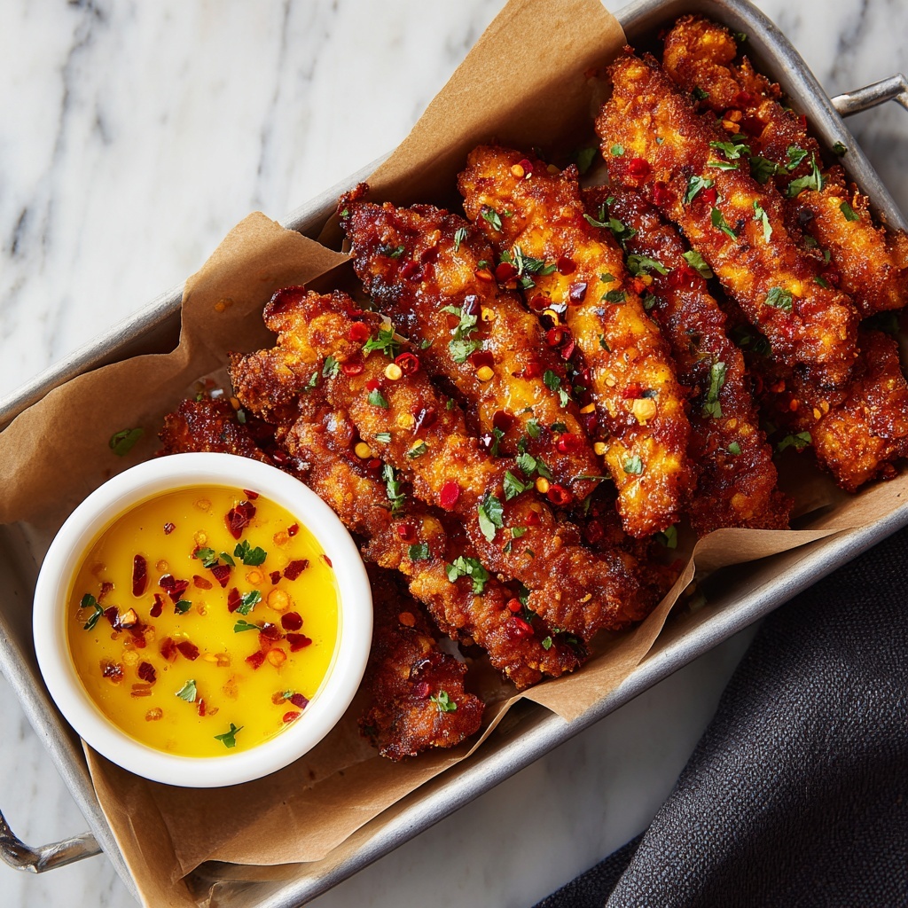 Crispy Bang Bang Chicken with Spicy Thai Sauce Recipe - Recipe Image