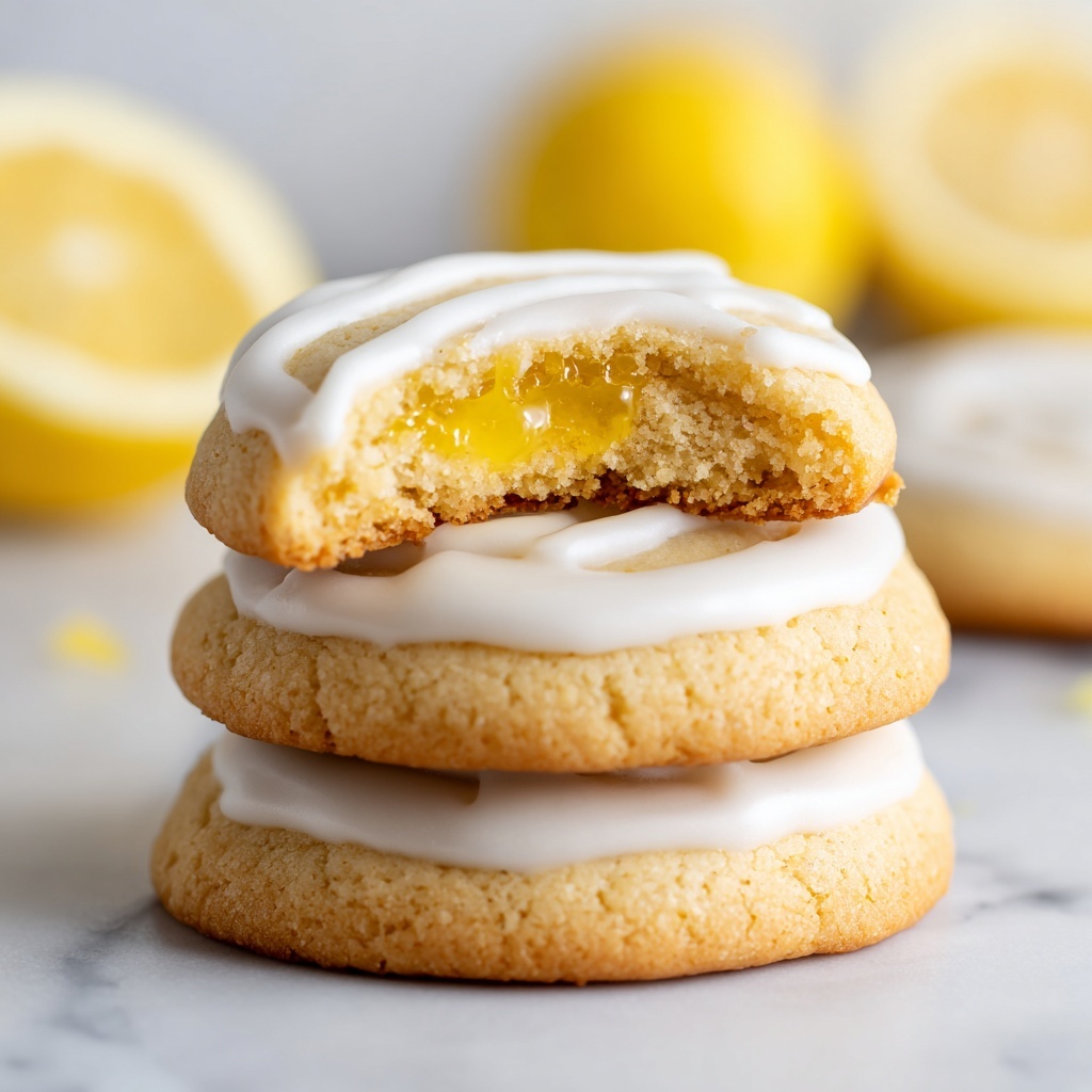 Zesty Lemon Meltaway Cookies Recipe - Recipe Image