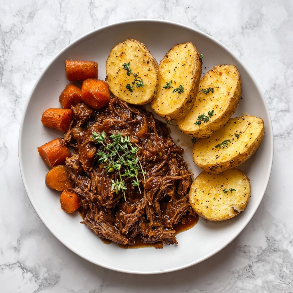 Pot Roast Crock Pot Magic: Comfort Food Done Right Recipe - Recipe Image