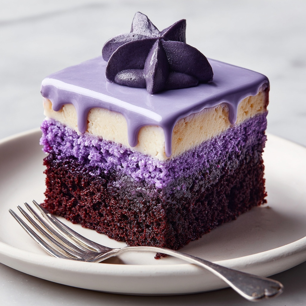 Ube Tres Leches Cake: A Filipino Purple Yam Dessert Recipe - Recipe Image