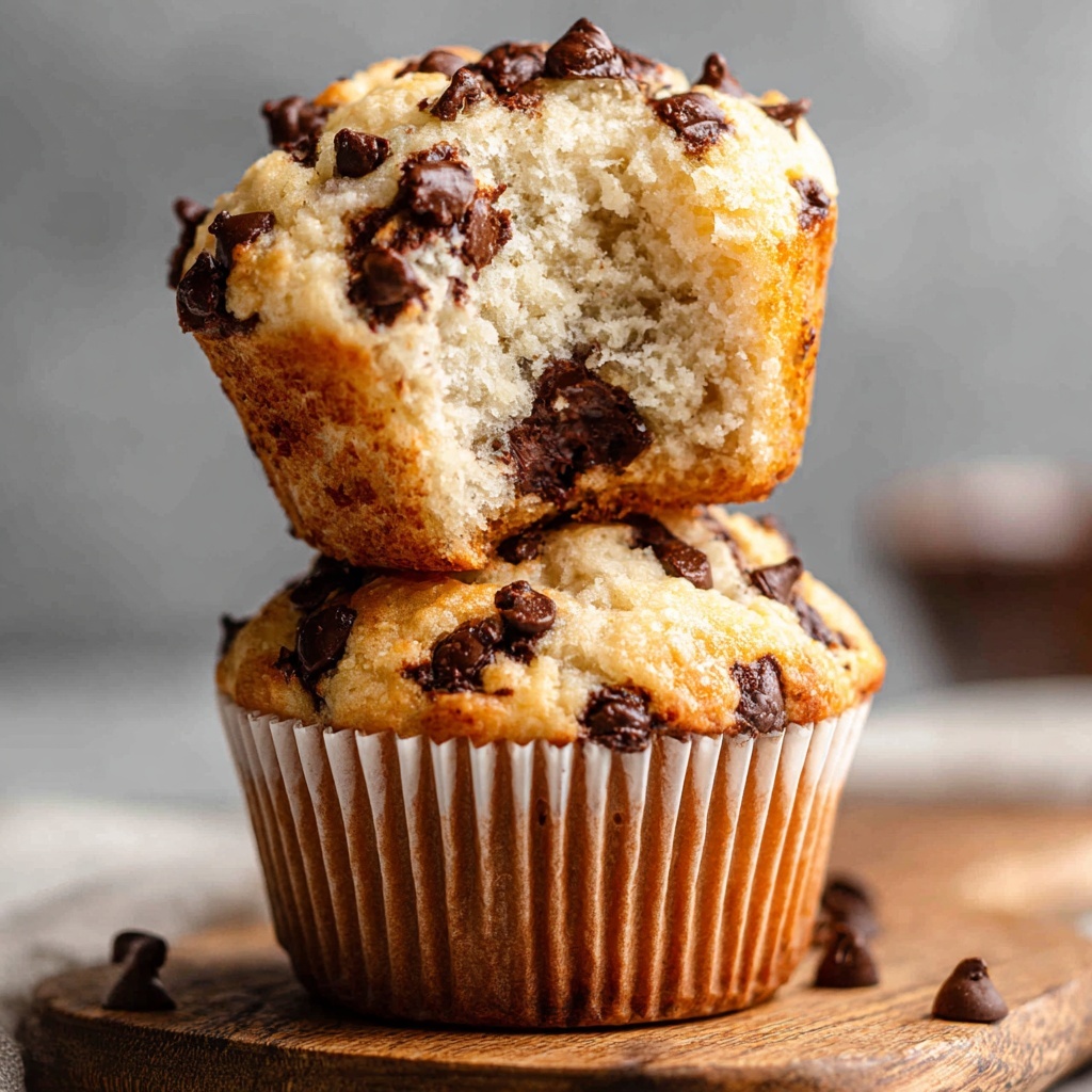 Sourdough Chocolate Chip Muffins Recipe - Recipe Image