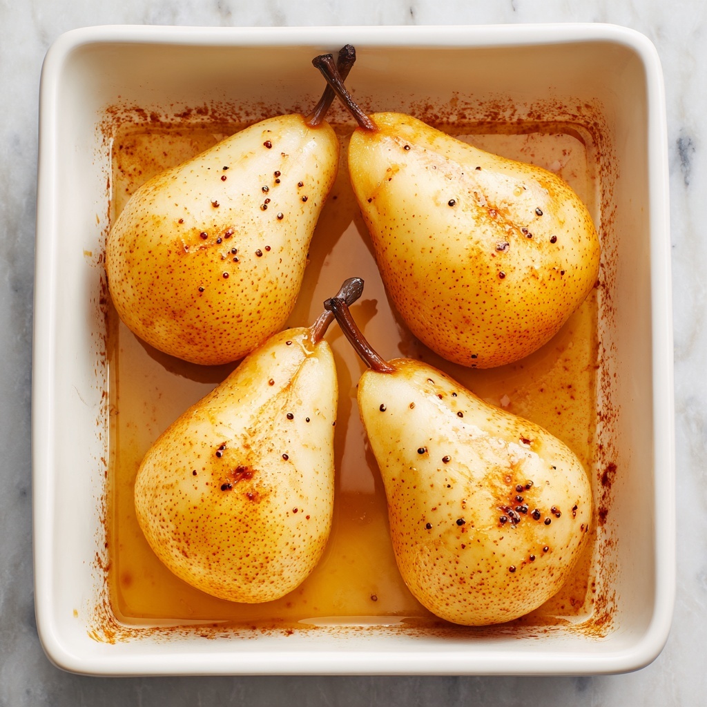Savor the Sweetness of Roasted Maple Pears Recipe - Recipe Image