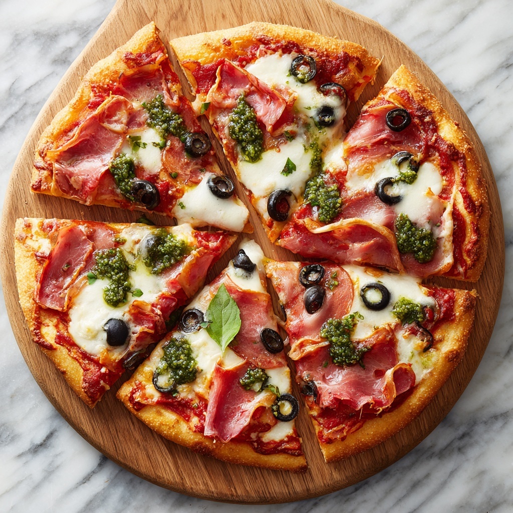 Muffuletta Pizza: A Flavor-Packed Twist on Your Favorite Pie Recipe - Recipe Image