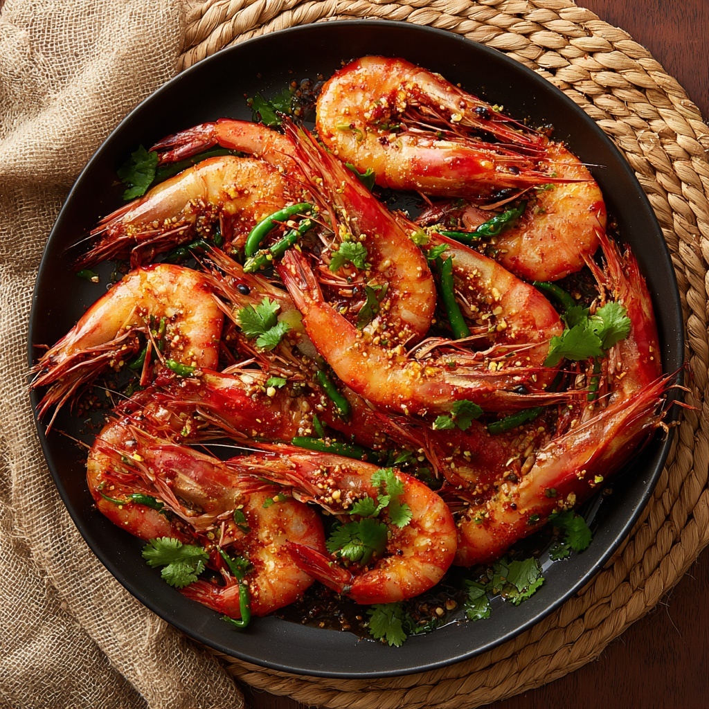 Savory Vietnamese Caramelized Shrimp Recipe - Recipe Image