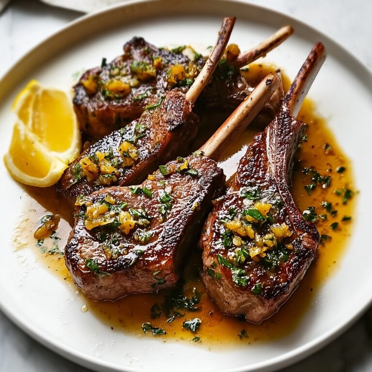 Savory Garlic Butter Lamb Chops That Melt in Your Mouth Recipe