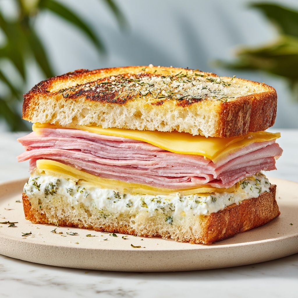 Gourmet Ciabatta Sandwich: Fresh Flavors You’ll Crave Recipe - Recipe Image