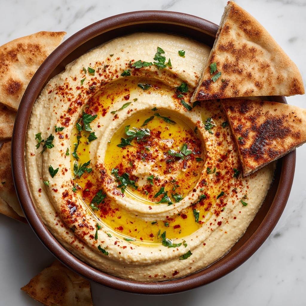 Creamy Hummus Recipe for the Smoothest Dips Ever Recipe - Recipe Image