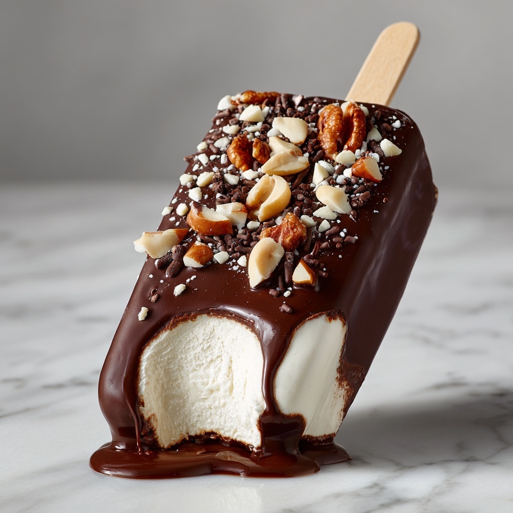 Magnum's Café Chocolat Végétalien: Guilt-Free Chocolate Coffee Coconut Ice Creams Recipe - Recipe Image