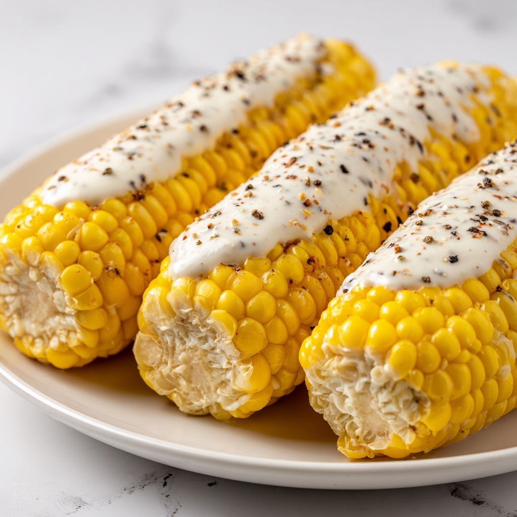 Garlic Parmesan Corn on the Cob: A Must-Try Summer Delight Recipe - Recipe Image