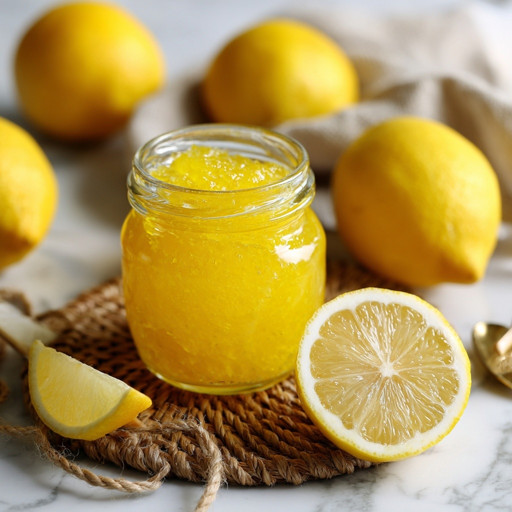 Zesty Italian Lemon Jam Recipe - Recipe Image
