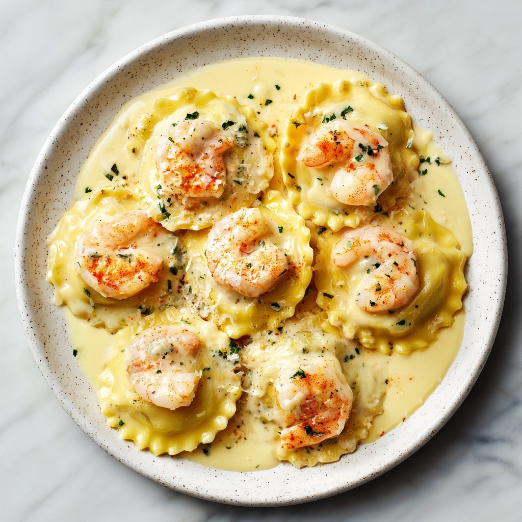 Lobster Ravioli in Lemon Butter Sauce Recipe - Recipe Image