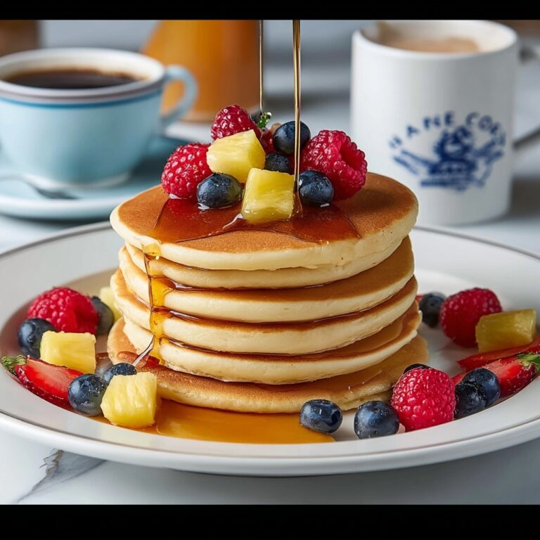 Easy and Fluffy Copycat Perkins Pancakes Recipe