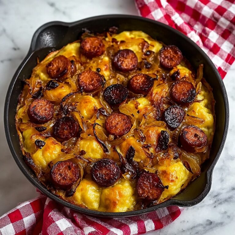 Pierogies and Kielbasa Skillet Dinner Recipe