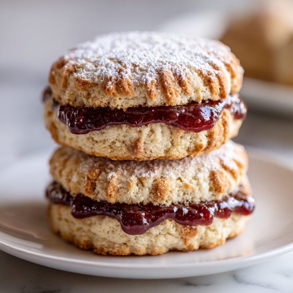 Peanut Butter and Jelly Sandwich Cookies Recipe - Recipe Image
