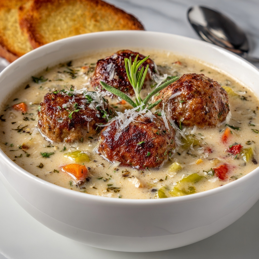 Cozy Creamy Cannellini Bean and Sausage Soup Recipe - Recipe Image