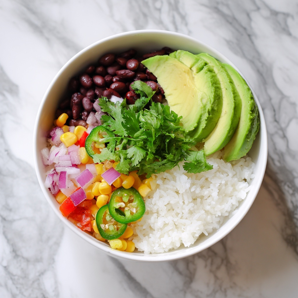 Rice & Veggie “Burrito” Bowl Recipe - Recipe Image