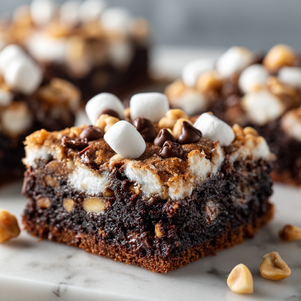 Rocky Road Brownies Recipe - Recipe Image