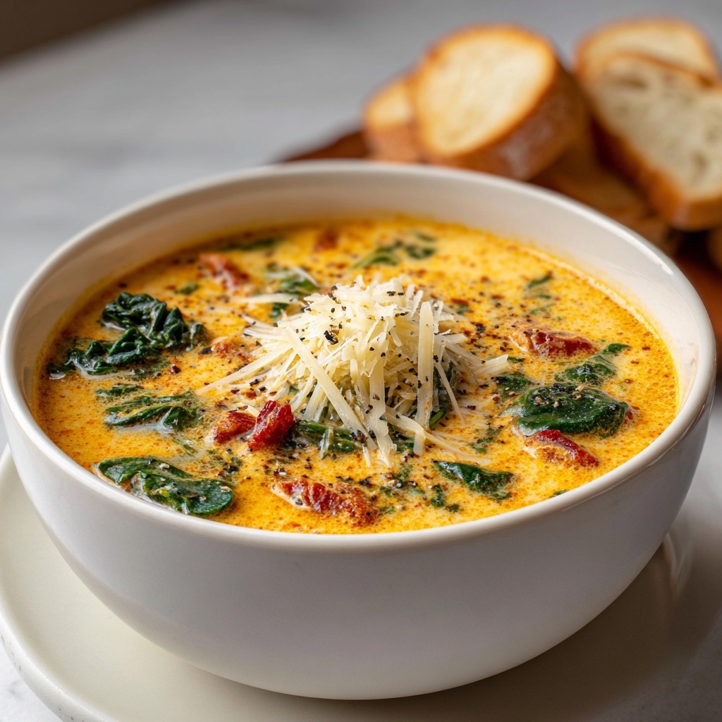 Tomato Basil Parmesan Soup: 7 Reasons You'll Love It Recipe - Recipe Image
