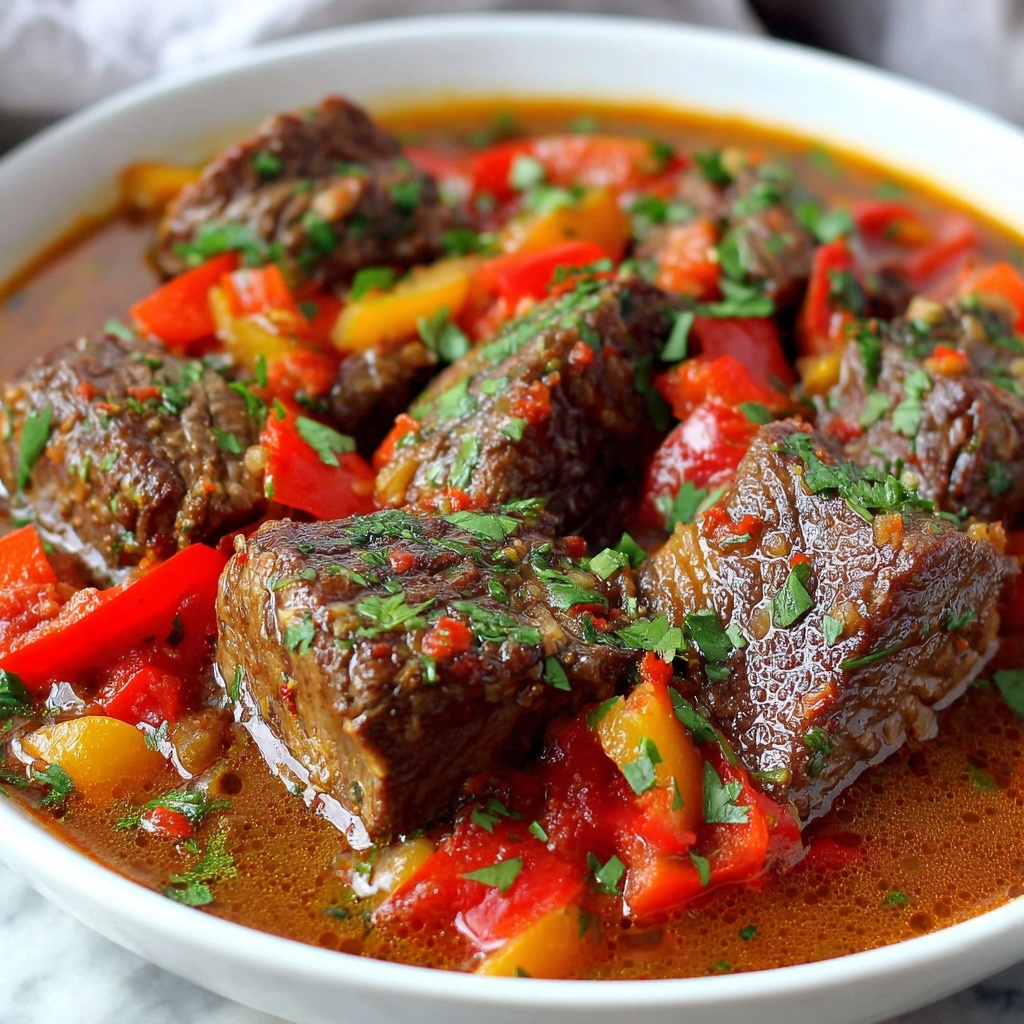 Best Ever Pepper Steak Recipe - Recipe Image