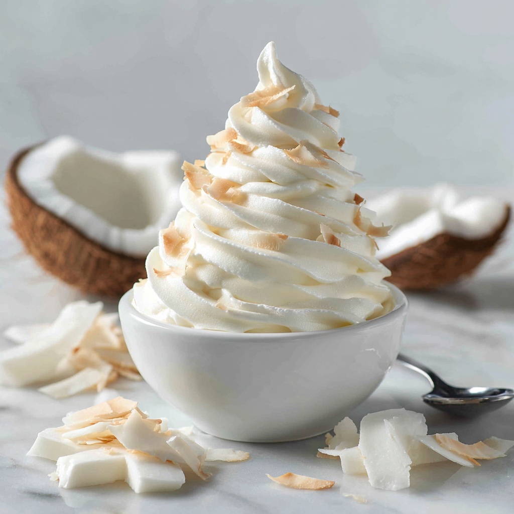 Coconut Whipped Cream Recipe - Recipe Image