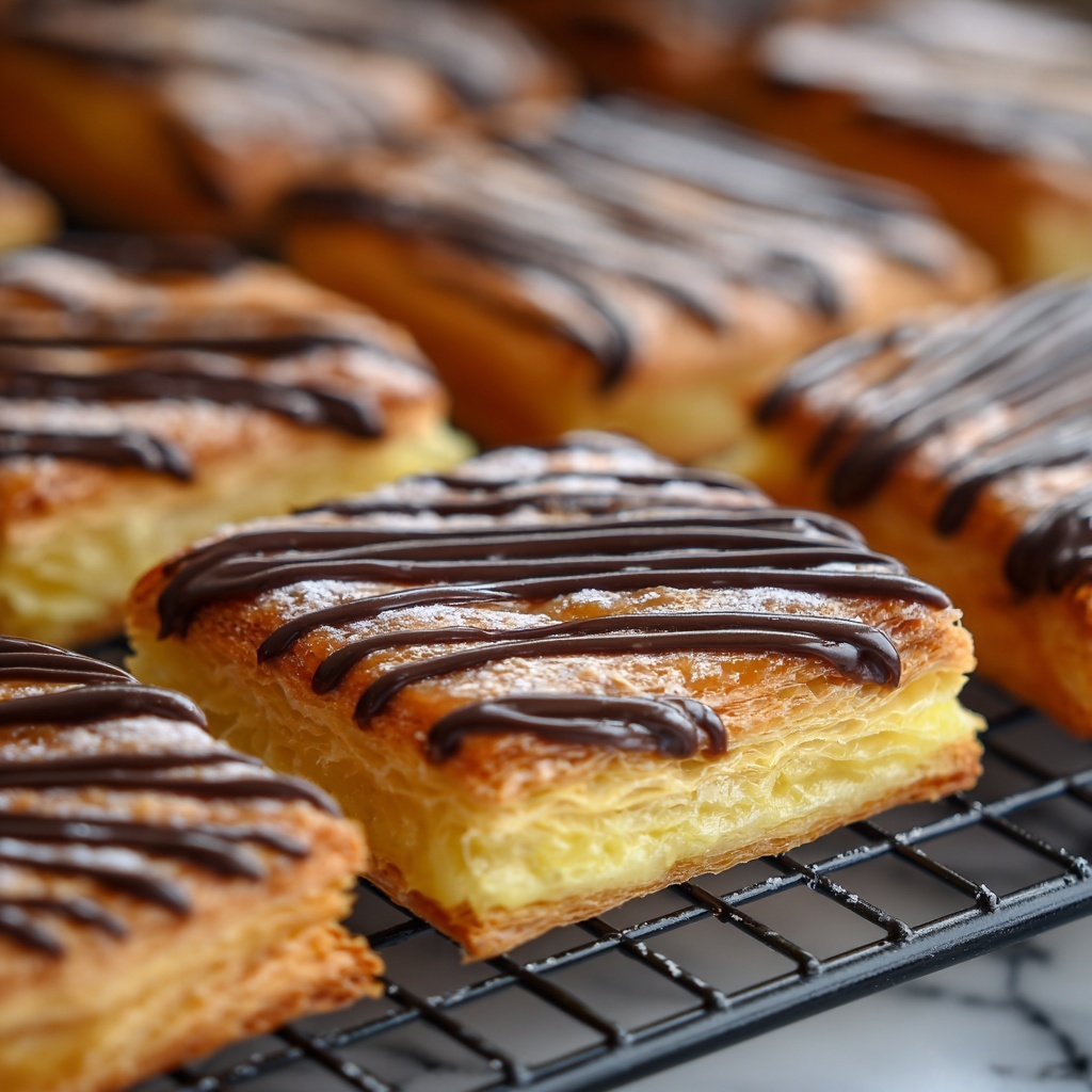 Nutella Puff Pastries Recipe - Recipe Image