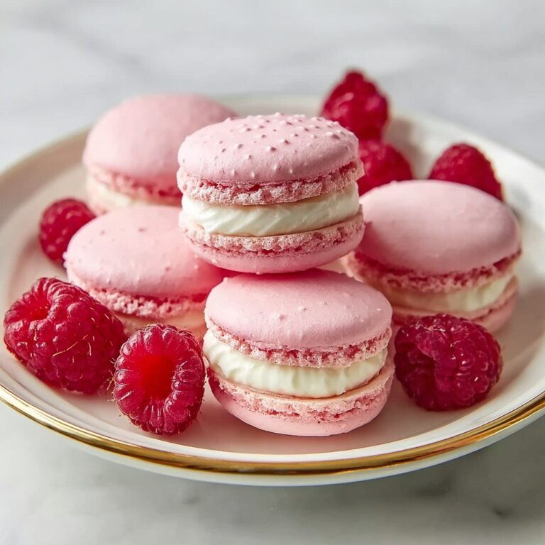 Raspberry Macarons Recipe