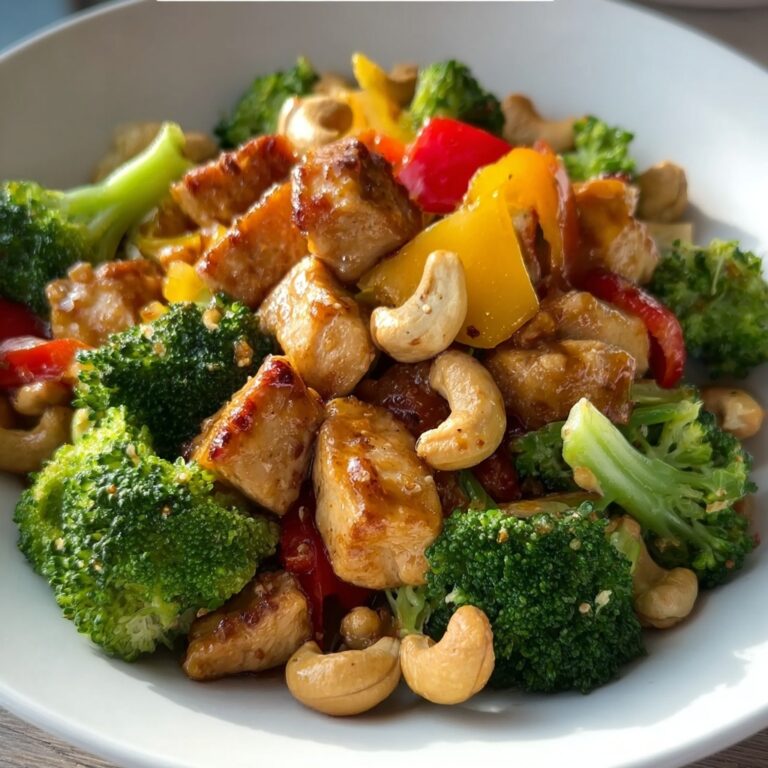 Cashew Chicken: 7 Easy Steps to a Flavorful Delight Recipe