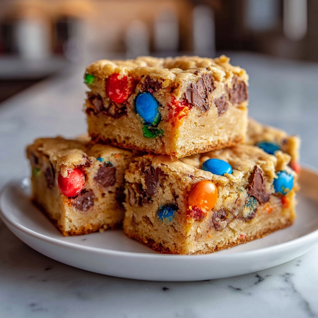 Delicious MM Cookie Bars: A 7-Step Comforting Treat Recipe - Recipe Image