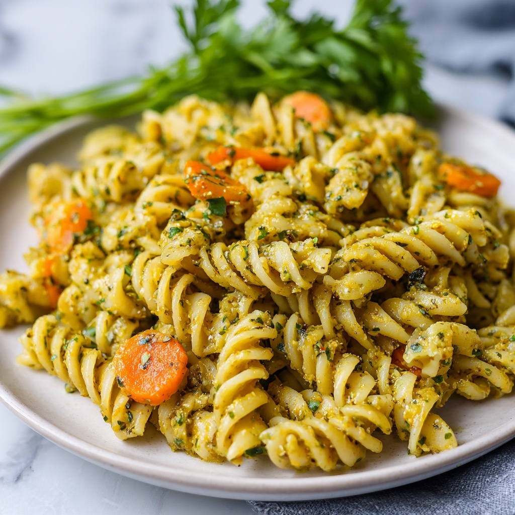 Curried Pasta Salad Recipe - Recipe Image