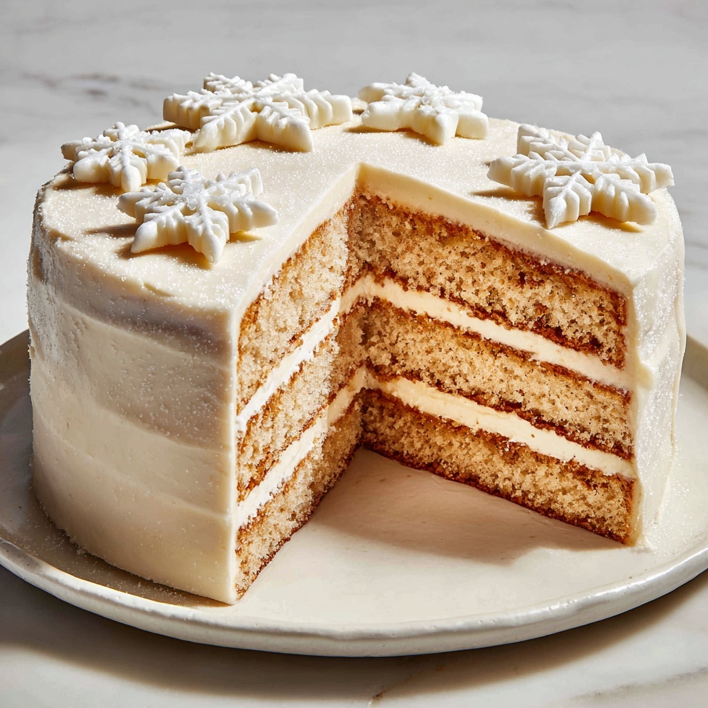 Winter Wonderland Christmas Cake Recipe - Recipe Image