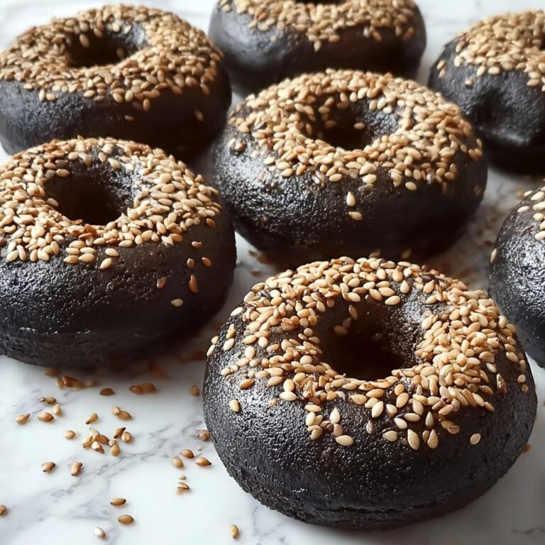 Black Russian Bagels with Coffee and Cocoa Recipe