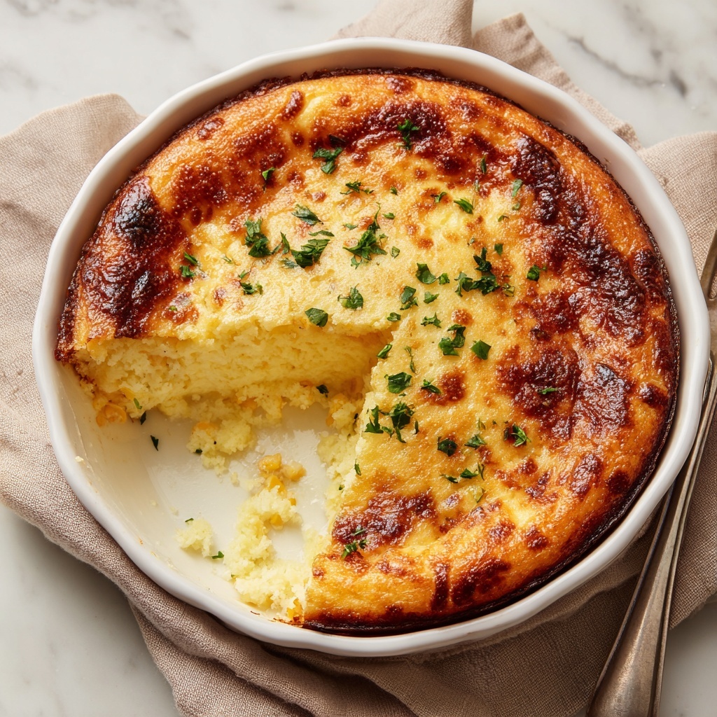 Creamy Corn Pudding Recipe - Recipe Image