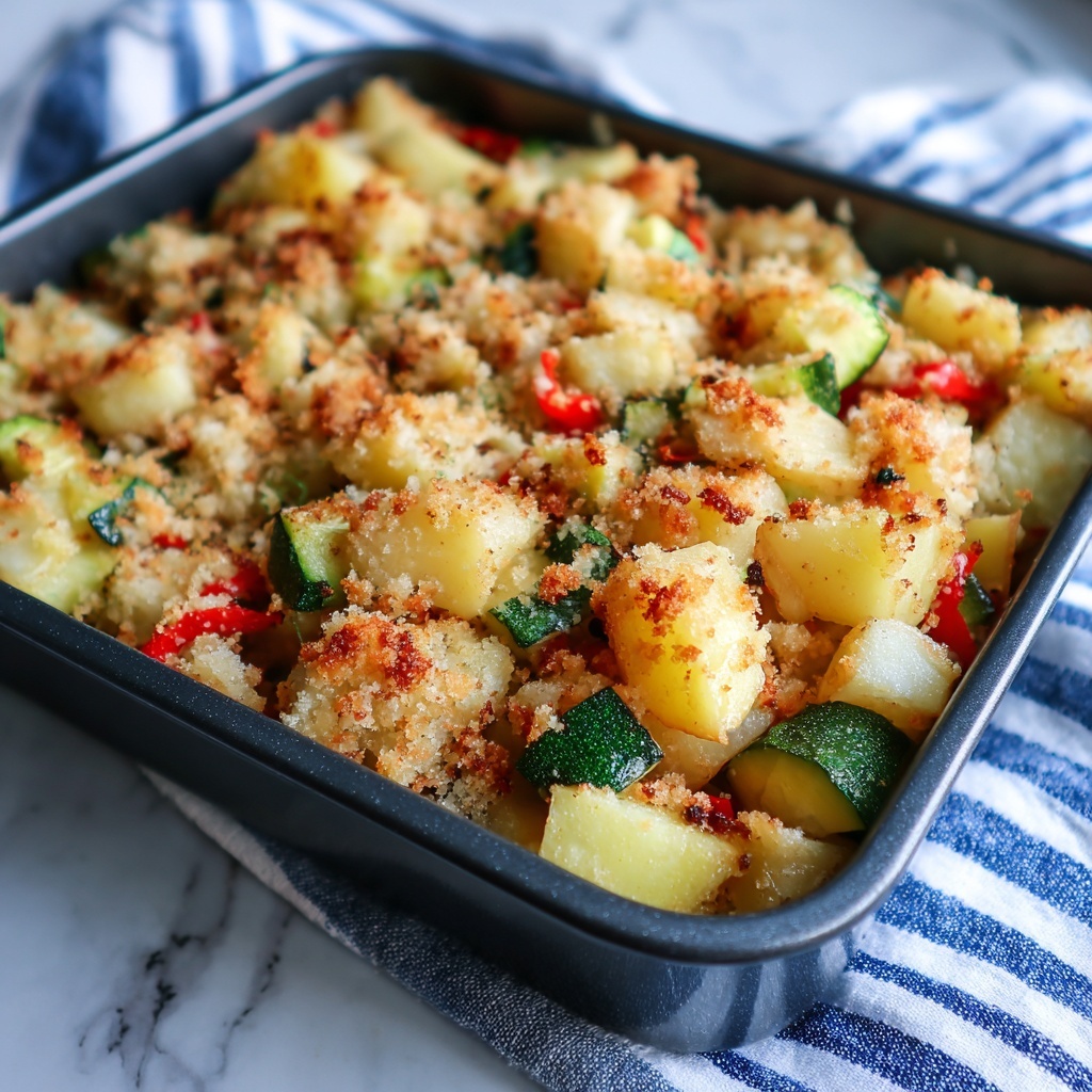 Zucchini Potato Bake Recipe - Recipe Image